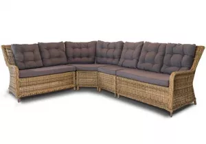 Угловой диван из искусственного ротанга Италия купить
