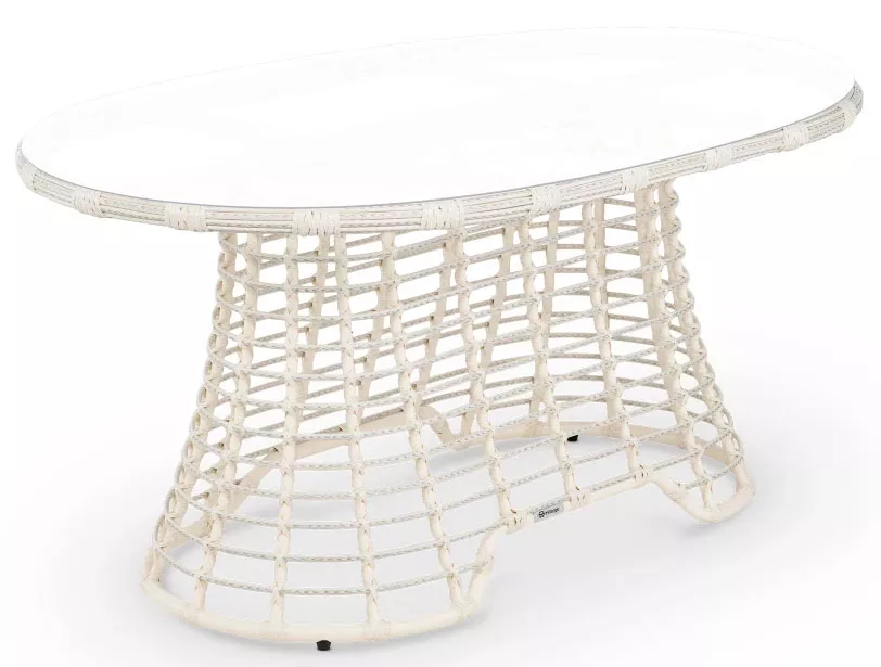 Легкий и прочный. Закажите овальный стол из иск. ротанга сегодня