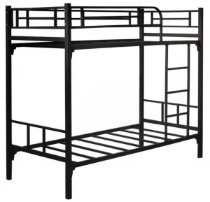 Кровать двухъярусная металлическая в комплекте