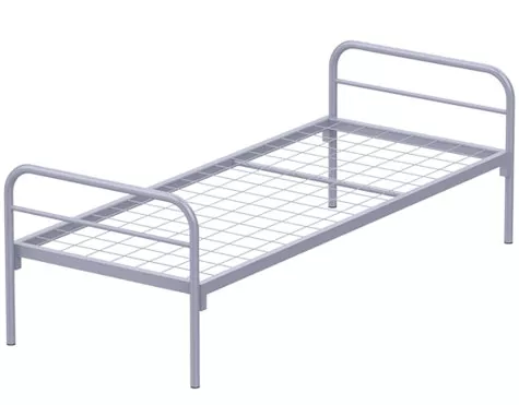 Кровать металлическая односпальная для общежитий купить! Кровать металлическая односпальная для общежитий купить!