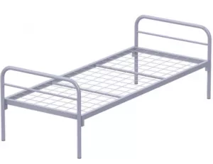 Кровать двухъярусная металлическая в комплекте