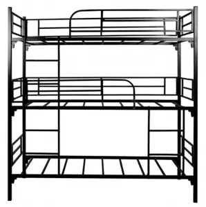 Кровать двухъярусная металлическая в комплекте