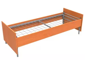 Кровать односпальная металлическая сетка купить недорого!