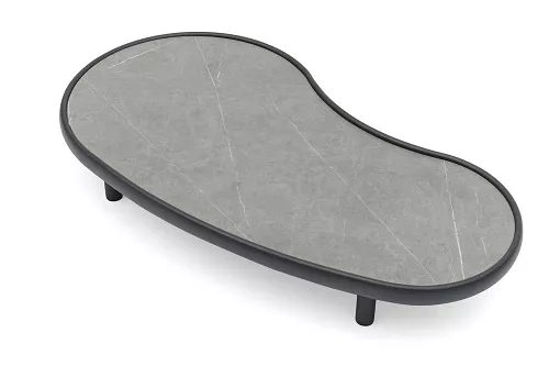 Алюминиевый комплект лаунж мебели антрацит/серый Алюминиевый комплект лаунж мебели антрацит/серый