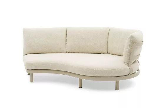 Комплект для отдыха на металлокаркасе, бежевый Комплект для отдыха на металлокаркасе, бежевый