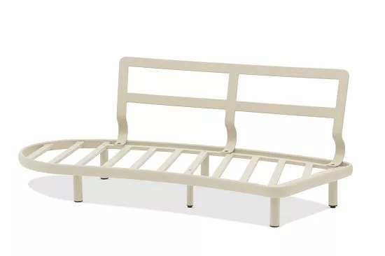 Комплект для отдыха на металлокаркасе, бежевый Комплект для отдыха на металлокаркасе, бежевый