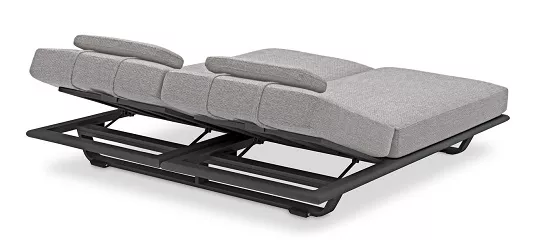 Комплект лежаков из алюминия, антрацит Комплект лежаков из алюминия, антрацит