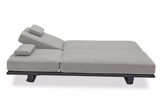 Комплект лежаков из алюминия, антрацит Комплект лежаков из алюминия, антрацит