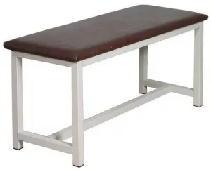Разборные скамейка для раздевалки со спинкой сталь/сосна. Купить
