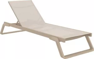 Современный садовый лежак для дачи и пляжа купить недорого
