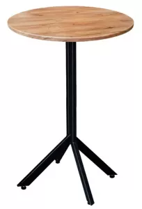 Высокий банкетный коктейльный стол с откидной столешницей