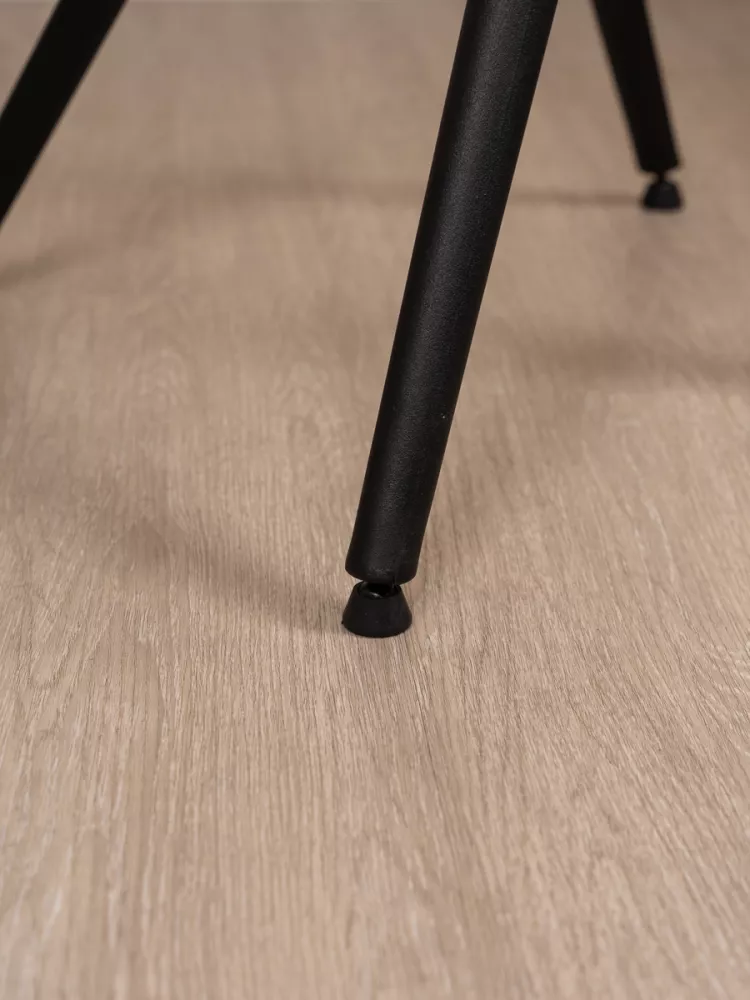 Круглый пластиковый стол со столешницей ЛДСП 80 см дуб вотан Круглый пластиковый стол со столешницей ЛДСП 80 см дуб вотан