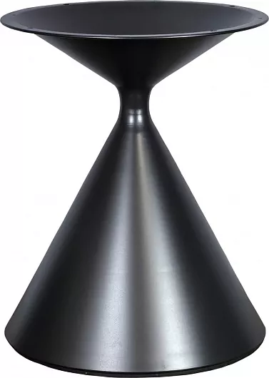 Черное металлическое подстолье для стола 130 см