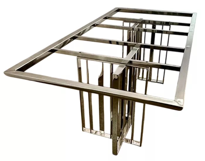 Металлические подстолья для большого стола 250х150 см Металлические подстолья для большого стола 250х150 см