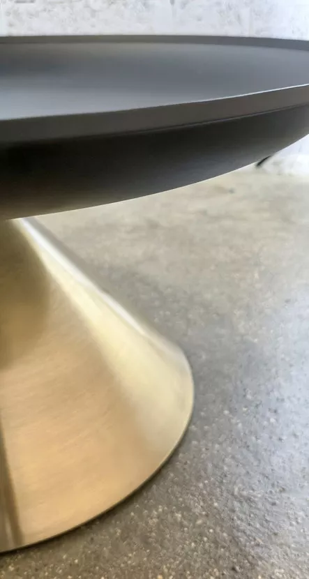 Металлическое подстолье для журнального стола золото/черный Металлическое подстолье для журнального стола золото/черный