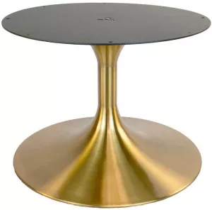 Подстолье металлическое для большого круглого стола, золото
