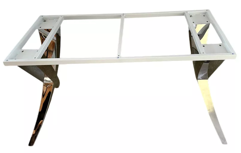 Стальное Х подстолье для большой столешницы 240х120см Стальное Х подстолье для большой столешницы 240х120см