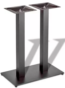 Усиленное металлическое подстолье для стола, черное