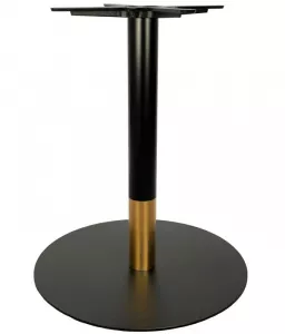 Пластиковый столик для шезлонга с имитацией ротанга, коричневый