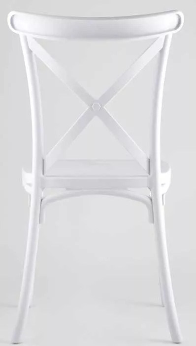 Венские стулья пластиковые, белые купить недорого