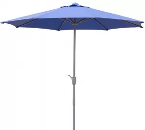 Садовый зонт для дачи 2,7 м, синий купить недорого