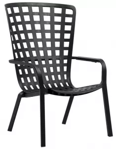 Пластиковое кресло, антрацит Италия