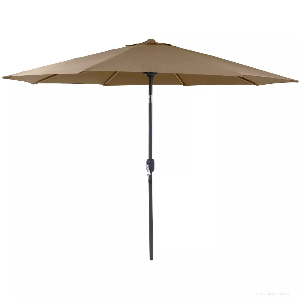 Садовый зонт на центральной опоре 2.7м, бежевый купить