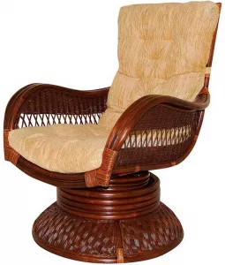 Кресло-качалка из ротанга купить недорого