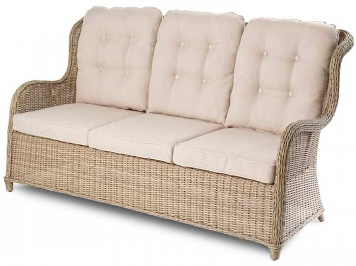 Мебель из ротанга круглый диван