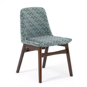 Купить стулья деревянные с мягким сиденьем и спинкой из гевеи