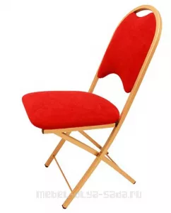 Складные стулья для дачи на металлокаркасе